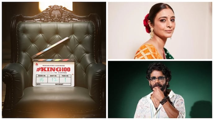 Tabu and Nagarjuna's King100 is currently under production. King100 Update: Tabu and Nagarjuna reunite after decades as filming begins