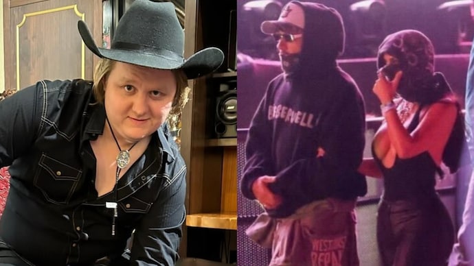 Lewis Capaldi reacts to Kim Kardashian being confused for Lewis Hamilton at Coachella 2026. (Credit: Instagram/@lewiscapaldi, X/@fiagirly) Lewis Hamilton-Kim Kardashian