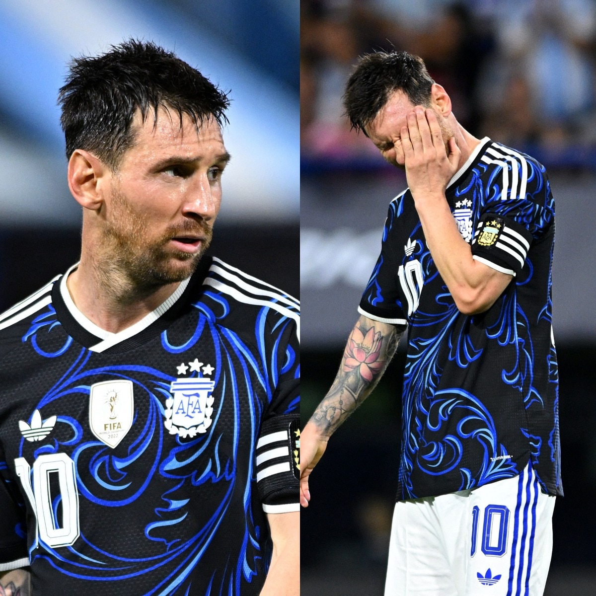 Emotional Lionel Messi breaks down in tears during final match in Argentina: Watch