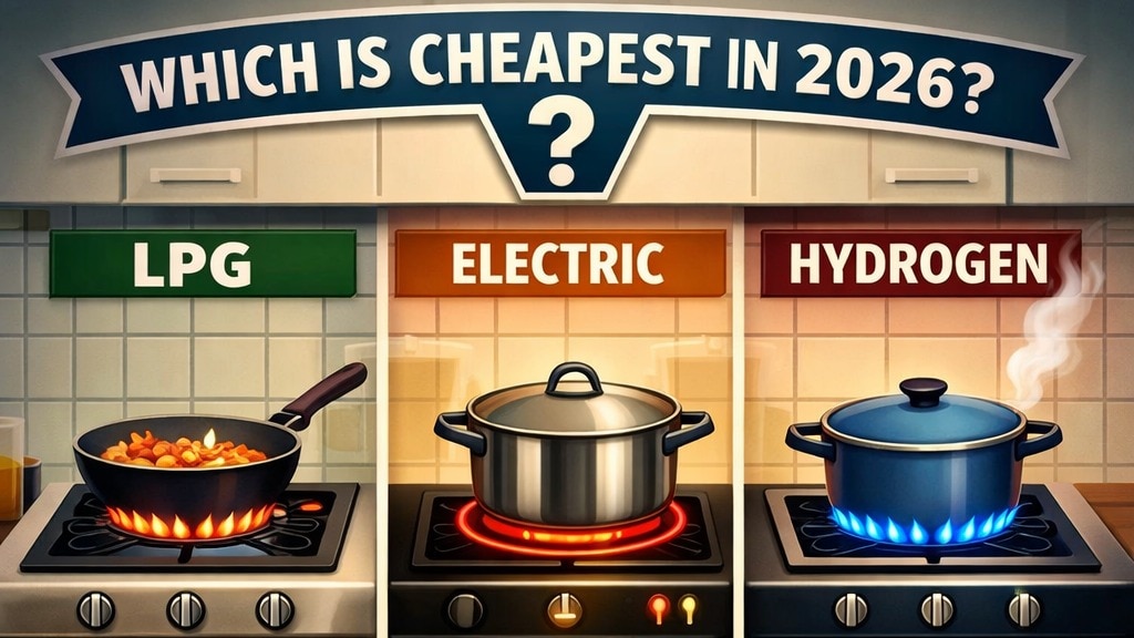 LPG vs electric vs hydrogen: Which is cheapest in 2026?