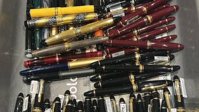 Each pen is estimated to be worth between Rs 40,000 and Rs 50,000.