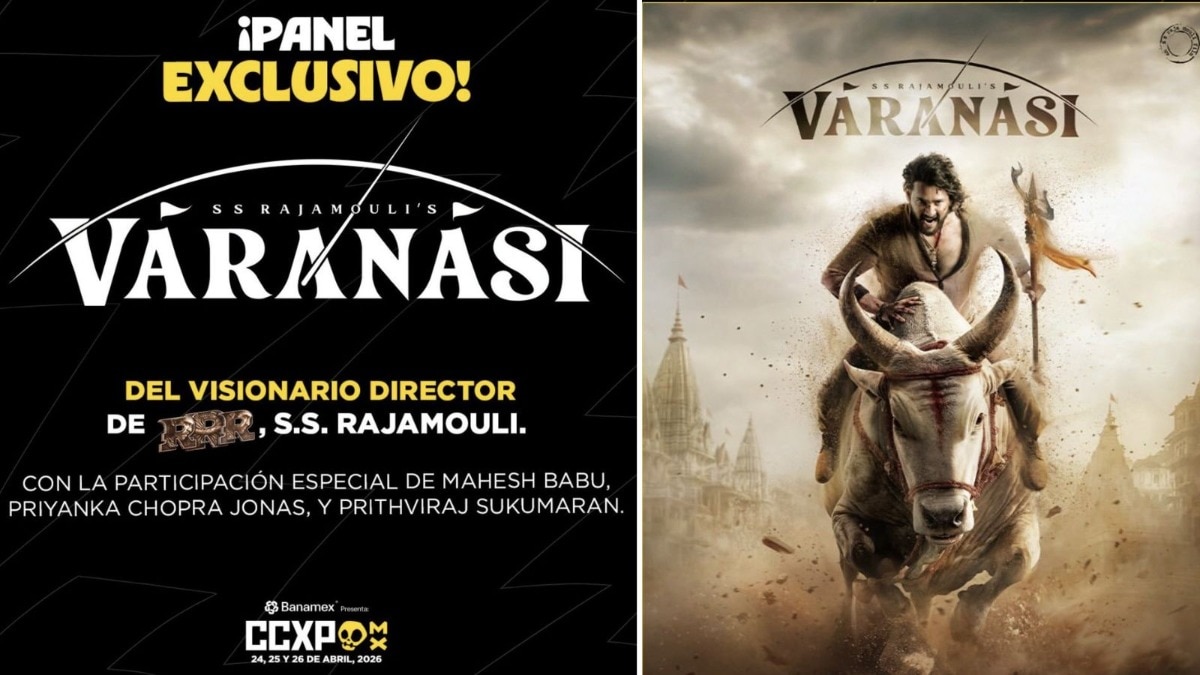 SS Rajamouli's Varanasi set for globla debut at Mexico ComicCon 2026.