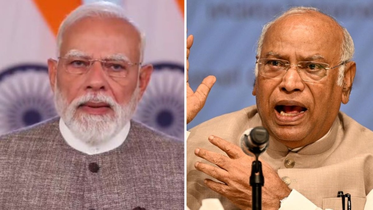 Congress mentioned 59 times, women barely: Kharge slams PM's address to nation