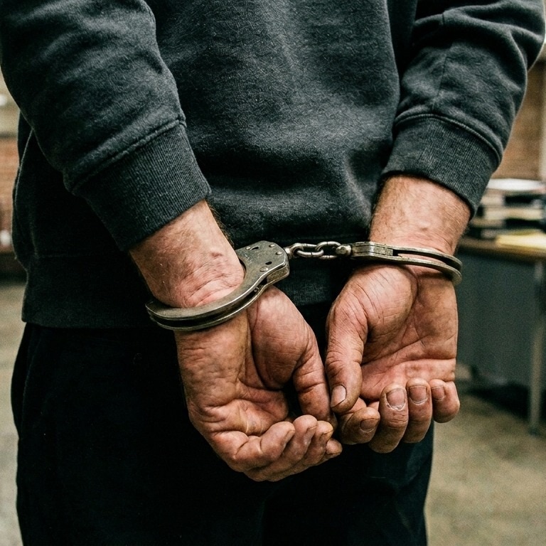 Man arrested
