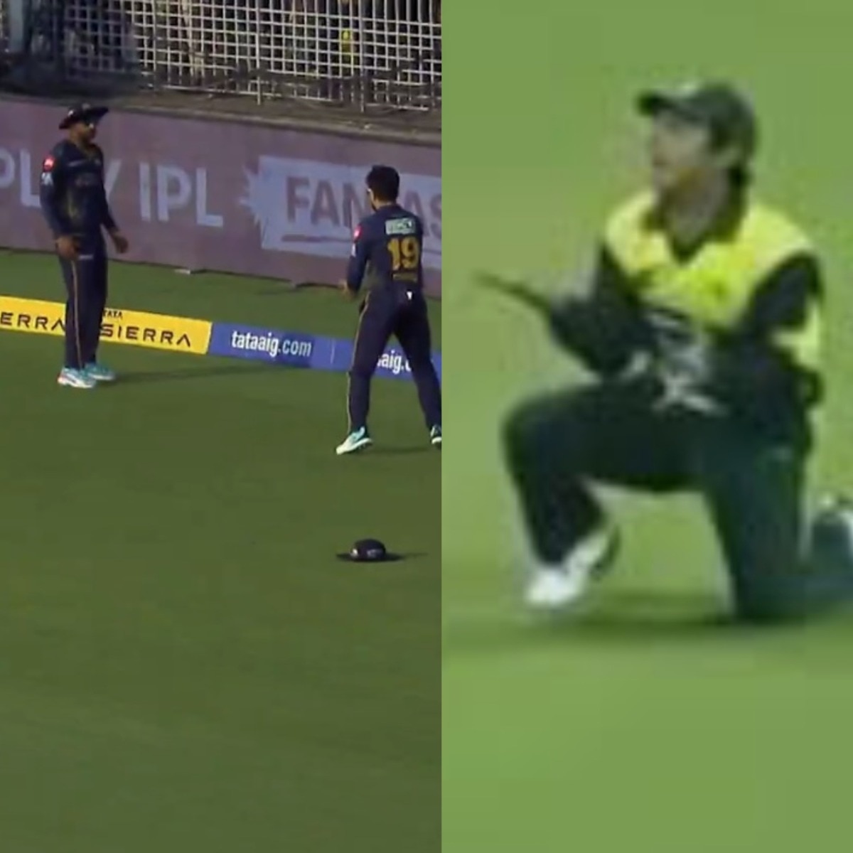 Gujarat Titans or Pakistan? Rashid Khan, Manav Suthar make comical error vs CSK