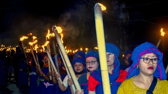 Only interested in rallies: AAP's swipe at PM over silence on Manipur violence