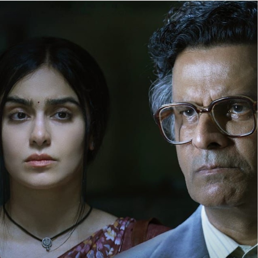Governor: First-look posters of Manoj Bajpayee and Adah Sharma released