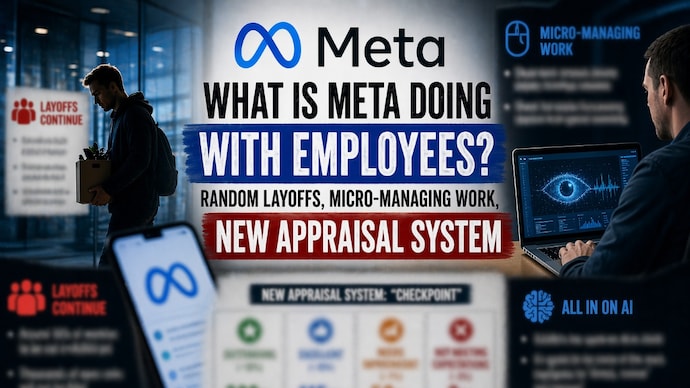 Meta tightens control: layoffs continue, employee activity tracked, and performance pressure rises under a new appraisal system driven by AI ambitions. Meta, Meta layoffs,