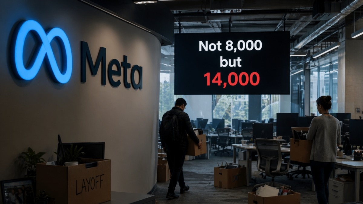 How many people Meta is firing? 8,000 is the number but reality is 14,000 jobs