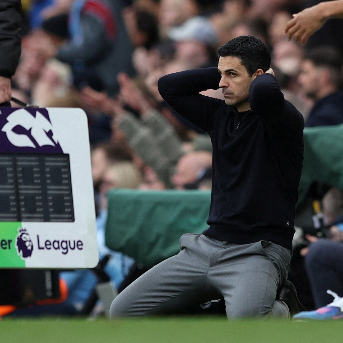 Mikel Arteta sticks to ‘I believe’ as Arsenal's loss to City tightens title race