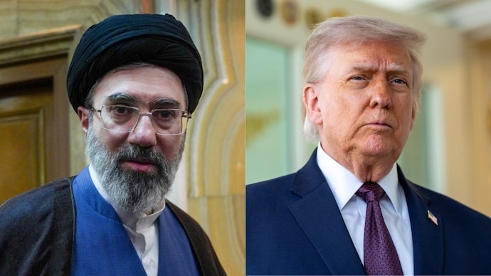Trump and Mojtaba Khamenei