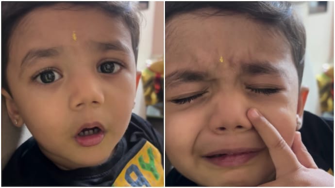 Mother’s ‘what if I leave’ act leaves child in tears (Photos: @wiggle_bear_/Instagram) Mother’s ‘what if I leave’ act leaves child in tears