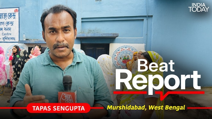 From calm queues to chaos on polling day in Bengal's Murshidabad.