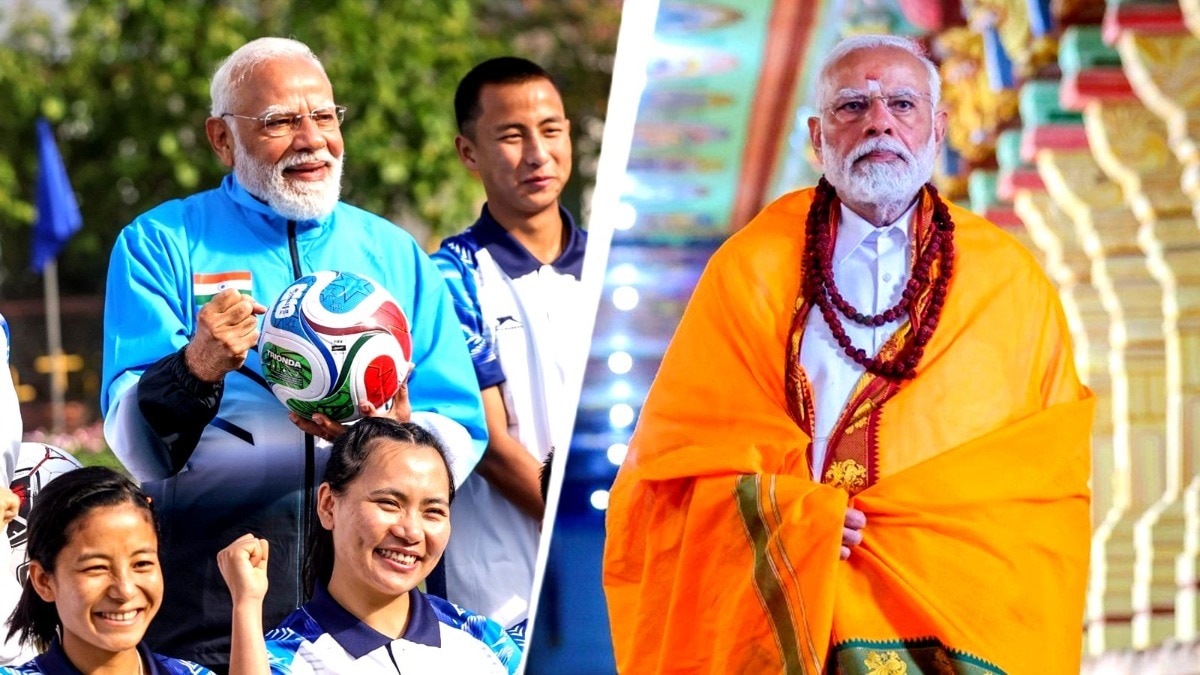 Football yesterday, Ganga today: Modi's eloquent silence during polls