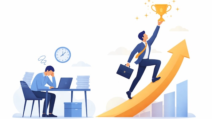Working hard still matters, but Deloitte’s latest Talent Readiness Study says ambition, next-level capability and visibility are now major promotion drivers in India Inc. (AI-generated image) New promotion criteria in India: Ambition over hard work