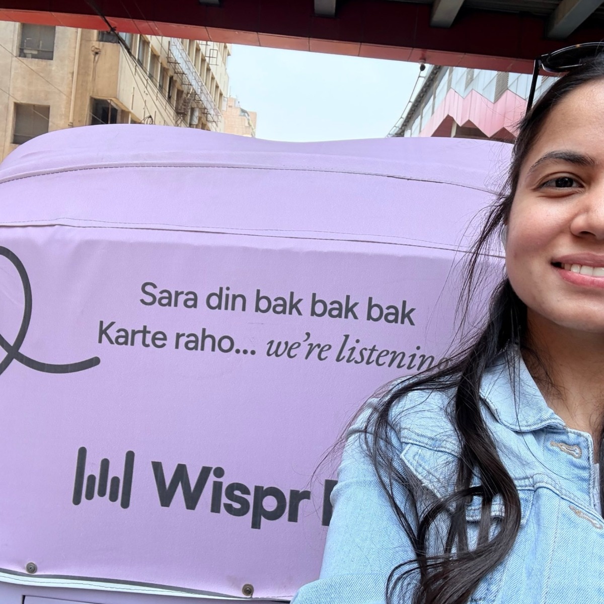 AI on autorickshaw, Whisper tries to woo coders stuck in Bengaluru traffic