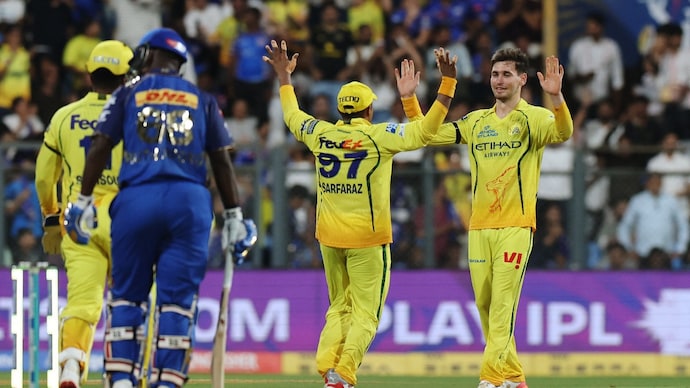 CSK beat MI by 103 runs on Thursday in Mumbai. Courtesy: Reuters Noor Ahmad