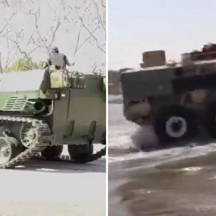 Video: DRDO unveils advanced armoured platform for land and water combat