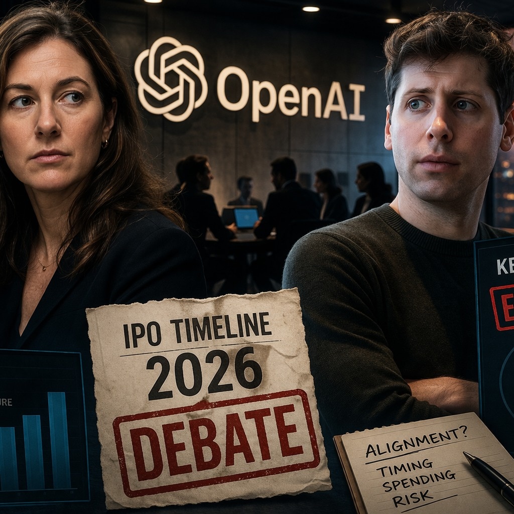 OpenAI having money problems? CFO flags IPO risk, Sam Altman ignores