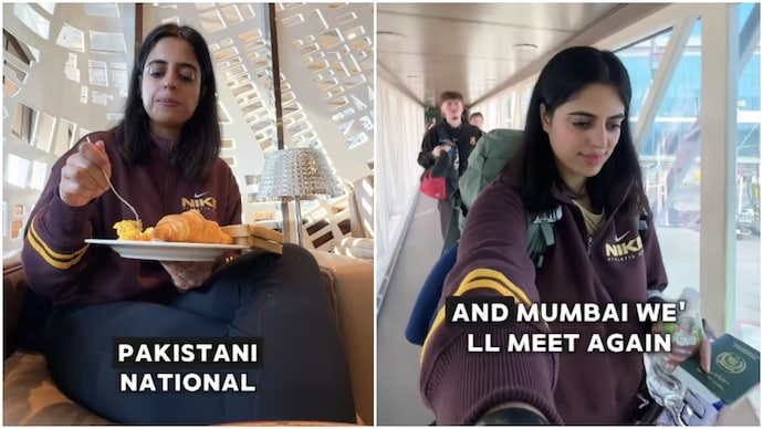Pakistani woman shares what her 10-hour layover at Mumbai airport looked like (Photos: @wanzipa/Instagram) Pakistani woman shares what her 10-hour layover at Mumbai airport looked like