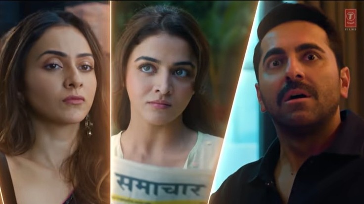 Pati Patni Aur Woh Do teaser: Ayushmann stuck in dilemma with Sara, Vamika and Rakul!