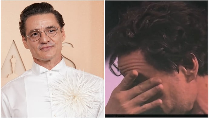 Pedro Pascal's The Mandalorian and Grogu get emotional in preview. (Credit: AP/X/miguelaraizac) Pedro Pascal gets emotional in The Mandalorian and Grogu preview