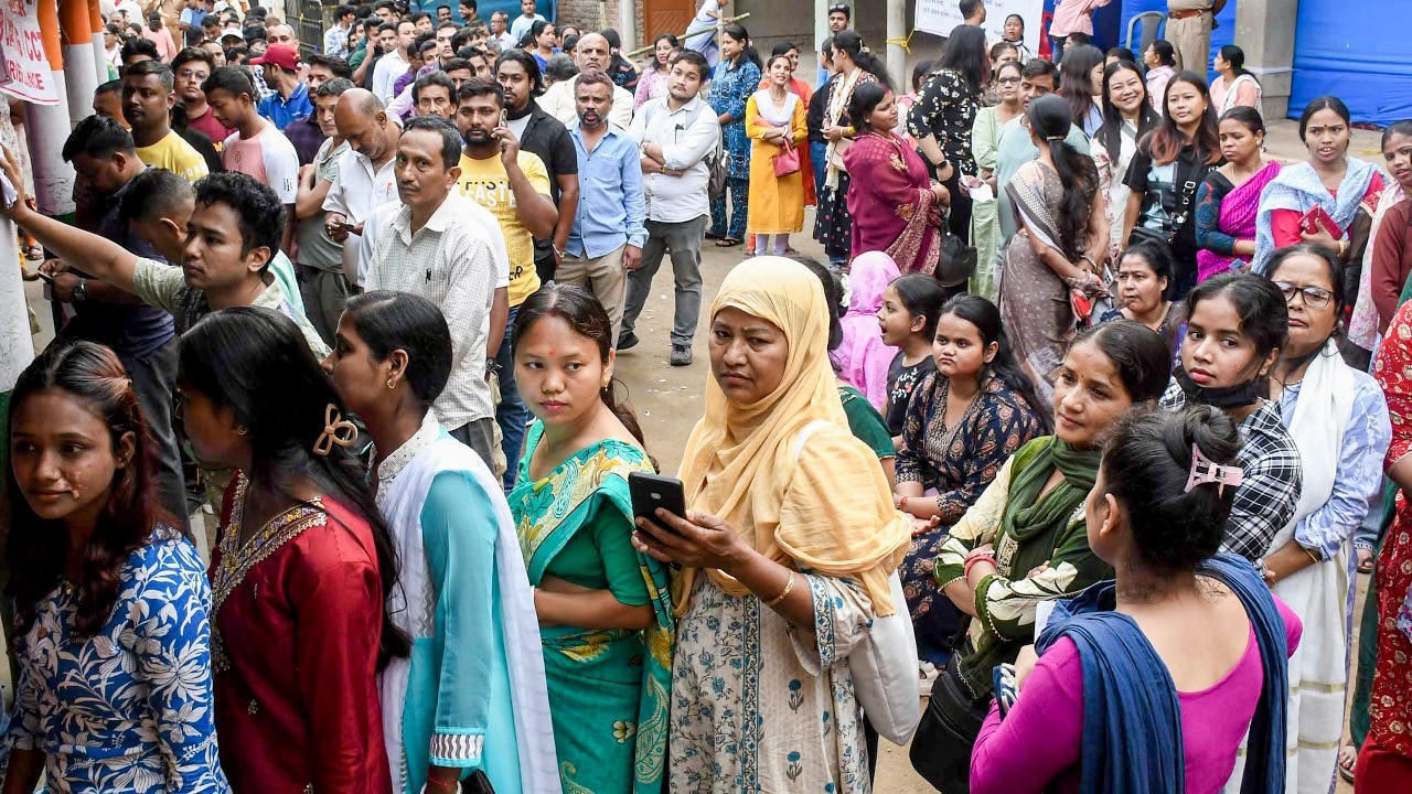 Where Assam's voter turnout was highest and why