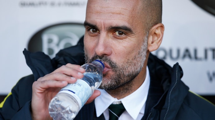 Manchester City go top of the table after win at Burnley (Photo Reuters) Pep Guardiola
