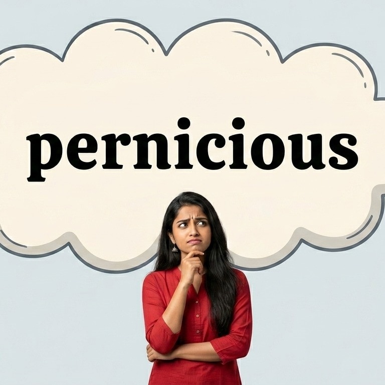 Word of the day: What 'pernicious' means and how to use it right