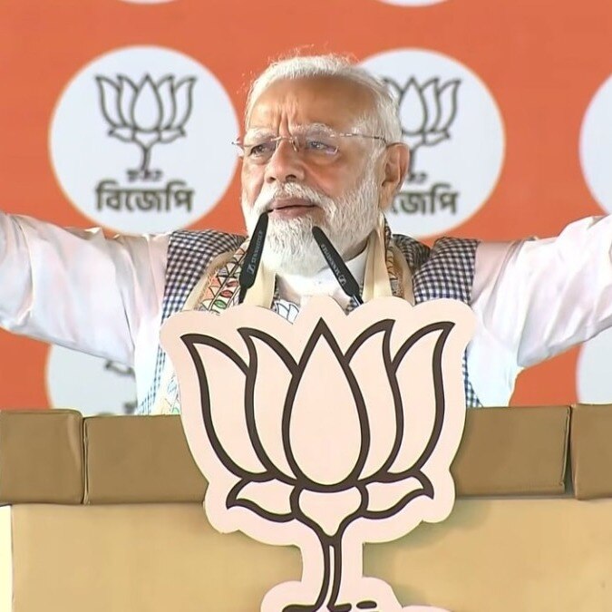 प्रधानमंत्री मोदी ने कहा कि पश्चिम बंगाल में बदलाव का माहौल बन चुका है (Photo: X/ @BJP4India)