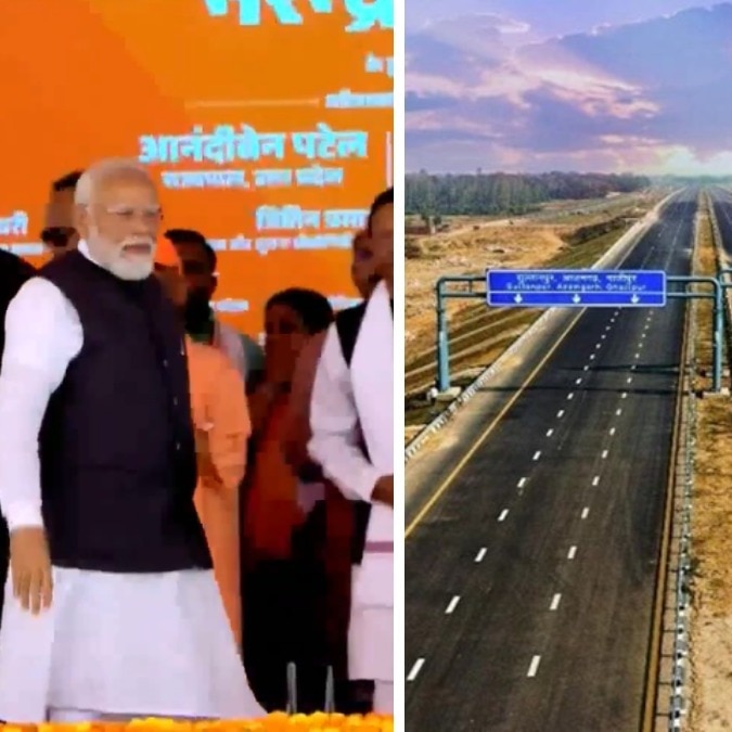 PM Modi inaugurates 594-km-long Ganga Expressway, linking Meerut to Prayagraj