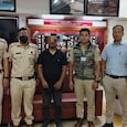 Police arrested suspected drug peddler, identified as Md Sabir Ahamed from Kwakta Khuman Thongkhong in Bishnupur district. Police arrested suspected drug peddler, identified as Md Sabir Ahamed from Kwakta Khuman Thongkhong in Bishnupur district.
