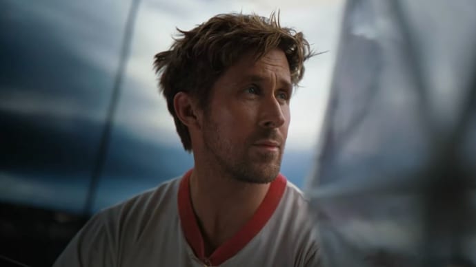 Ryan Gosling in frame. (Credit: Amazon MGM Studios) Project Hail Mary final trailer: Ryan Gosling and his alien friend try to save Earth