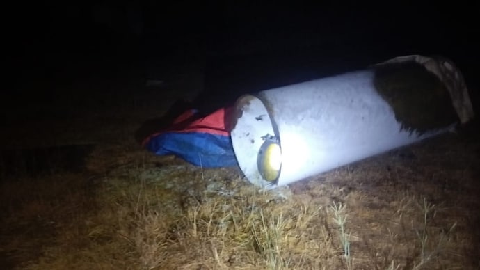 Gas storage capsule recovered from plant. Pune