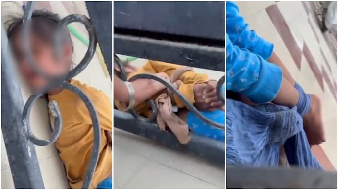 Video of the woman cop's cruelty to her granddaughter went viral.