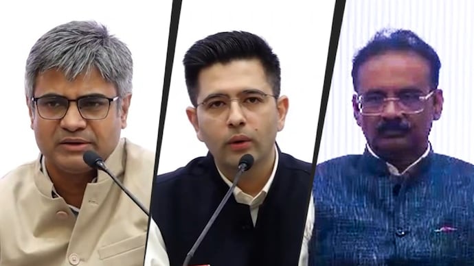 Raghav Chadha quits AAP, to join BJP with Sandeep Pathak, Ashok Mittal, Harbhajan Singh, Swati Maliwal - India Today