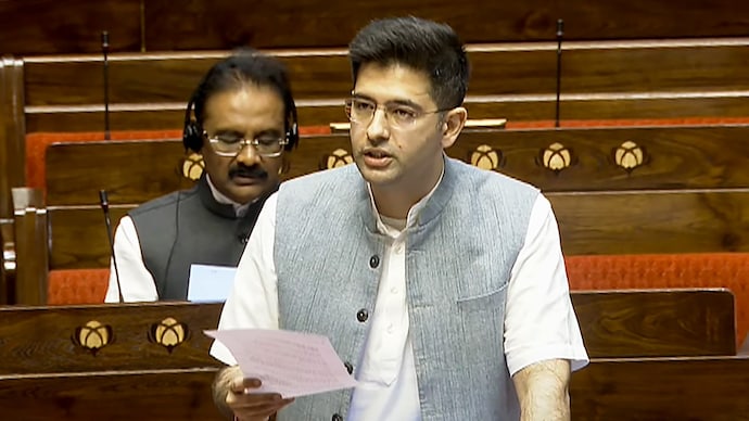 AAP has written to the Rajya Sabha secretariat seeking the removal of Raghav Chadha as the party's deputy leader in the House.