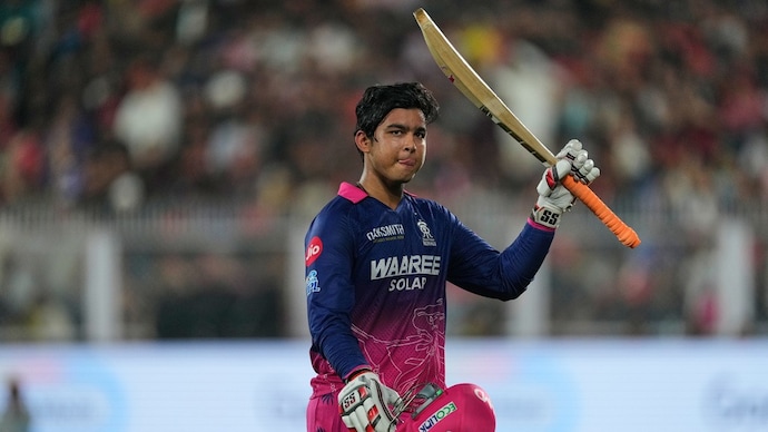Rajasthan Royals' Vaibhav Sooryavanshi tore into Royal Challengers Bengaluru (AP Photo) Rajasthan Royals' Vaibhav Sooryavanshi