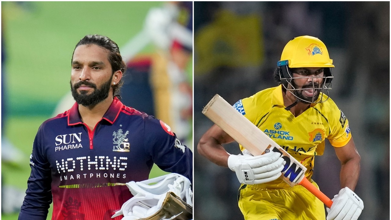 An age-old IPL rivalry returns as a struggling CSK face a brimming RCB. (Photo: PTI) Rajat Patidar, Ruturaj Gaikwad