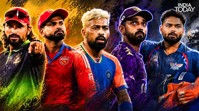 IPL 2026 captaincy ratings: Shreyas Iyer shines, Hardik Pandya needs more. Rajat Patidar, Shreyas Iyer, Hardik Pandya, Ajinkya Rahane, Rishabh Pant