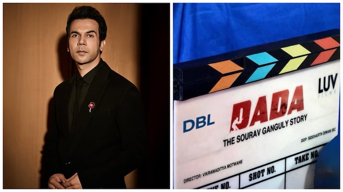 Rajkummar Rao will play cricketer Sourav Ganguly in his biopic, titled Dada: The Sourav Ganguly Story. (Credit: Instagram/Rajkumar_Rao) Dada: Rajkummar Rao starts shooting for Sourav Ganguly biopic at Eden Gardens. Picture