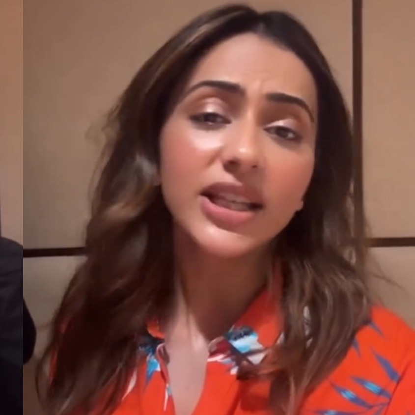 Rakul Preet, Jackky Bhagnani laugh off situationship tag on marriage. Watch