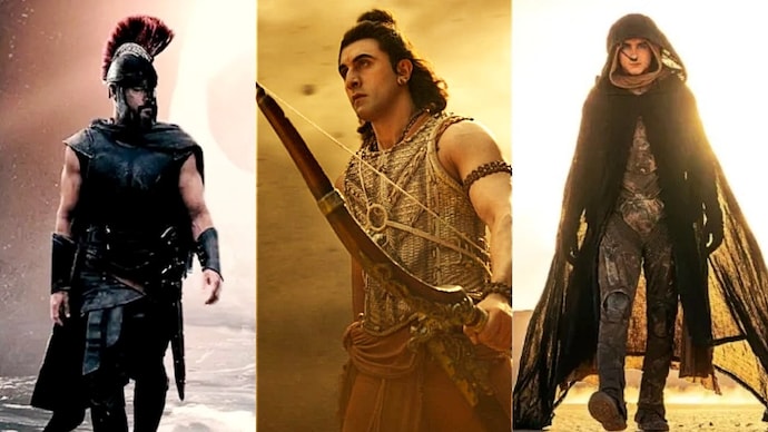 Odissi Poster/Ranbir Kapoor in Ramayan/A scene from Doon Part 3 Ramayana against Dune 3, The Odyssey? Producer Namit says the world wants freshness