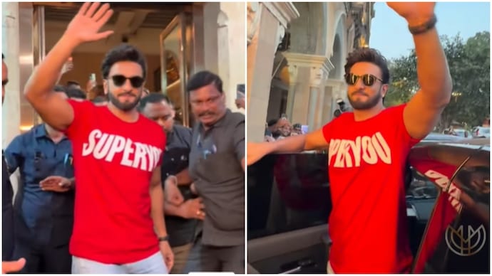 Ranveer Singh's fans and fans are cheering him on Deepika Padukone's pregnancy and he is smiling. Ranveer Singh