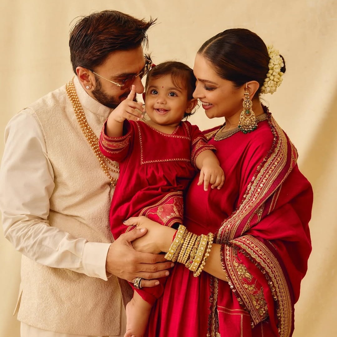 Deepika Padukone, Ranveer Singh take daughter Dua to her first show in Mumbai