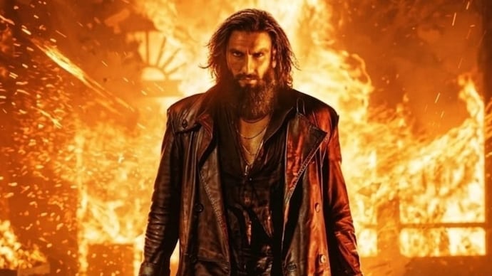 Ranveer Singh in Dhurandhar 2. (Photo: IMDb) Ranveer Singh's transformation in Dhurandhar 2