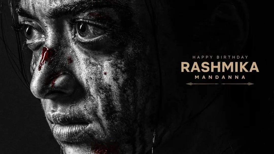 Rashmika Mandanna's warrior look from Maisa. (Photo Credit: UnformulaFilms) Rashmika Mandanna, Maisa