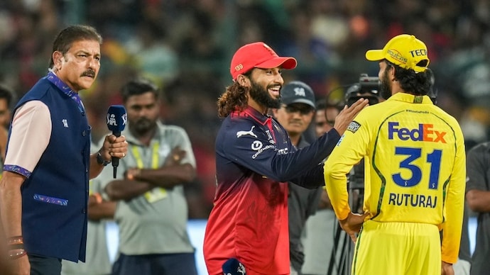 RCB beat CSK in their previous encounter at the Chinnaswamy. (PTI Photo) RCB vs CSK