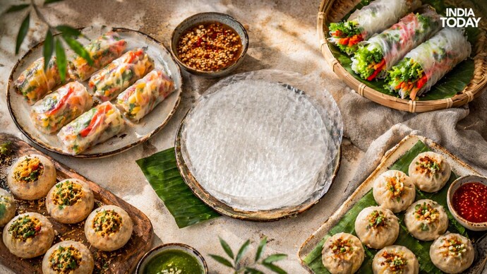 Rice paper sheets is the new cool ingredient in urban Indian kitchens. rice paper