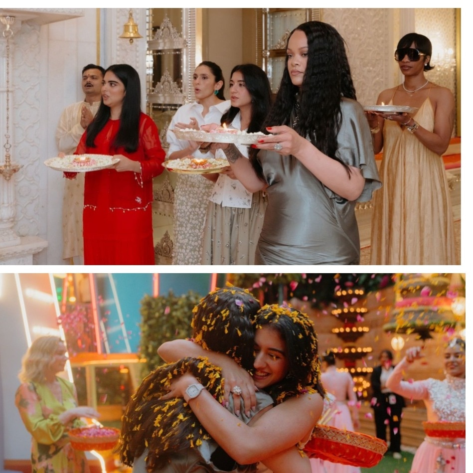 Rihanna joins Ambani family for puja and special lunch at Antilia during Mumbai trip